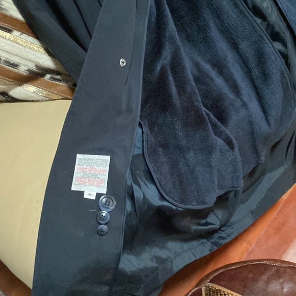 Towne by London fog men removable liner jacket - Picture 5 of 12